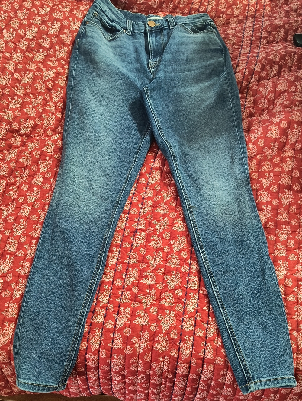 M Jeans By Maurices, Like New, Women’s Blue Stretch High-Rise Jeans